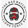 Women's Star Wars: The Bad Batch Clone Force 99 Badge T-Shirt - 2 of 4