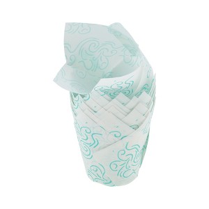 Unique Bargains Flame Shape Disposable Baking Cups Greaseproof Paper 1.97"x3.15" 50Pcs - 1 of 4