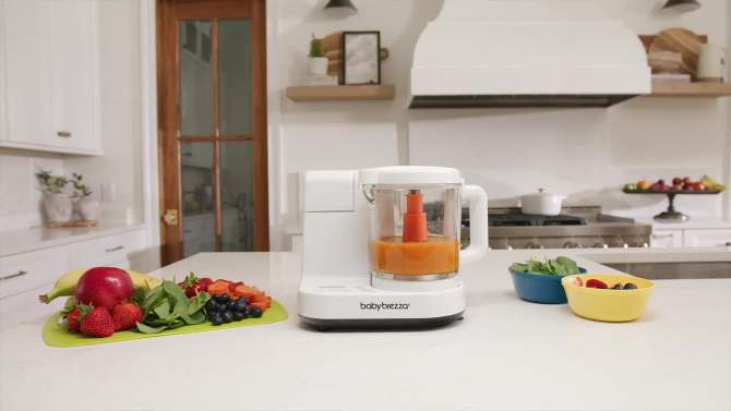 Baby Brezza Glass One Step Baby Food Maker, 2 of 17, play video