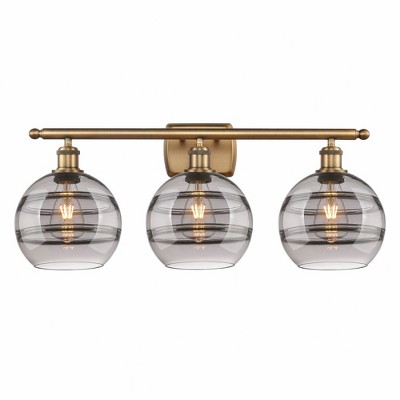 Rochester - 3 Light Bath Vanity In Industrial Style-10.88 Inches Tall and 28 Inches Wide