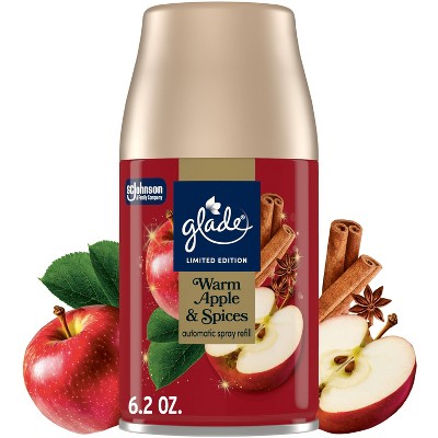 Glade Automatic Spray Air Freshener - Warm Apple & Spices - 6.2 fl oz