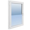 VidaXL Frosted Privacy Window Film Adhesive Stripes 3 ft.x16.4 ft. - 4 of 4