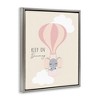 Stupell Industries Inspiring Keep On Dreaming Floating Frame Canvas Art - 2 of 4