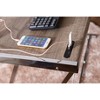 PAGED Home Office Desk Modern Computer Desk with Gold Metal Legs Simple Writing Desk for Office, Study - 3 of 4