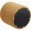 Meridian Furniture,Roy Microsuede Fabric Ottoman/Stool - 4 of 4