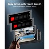 Itopfox 4K Dash Cam Front and Rear with STARVIS 2 Sensor, Touch Screen, Voice Control, 5.8GHz WiFi, GPS, Night Vision, Emergency Lock, Parking Mode - 4 of 4