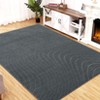 Vintage Soft Waves Rugs Non Slip Non Shedding Floor Carpet for Living Room Bedroom Nursery - 2 of 4