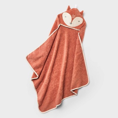 Baby Hooded Towel - Cloud Island™ Brown