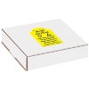 Tape Logic Labels "Pull Tab Reusable - Do Not Discard" 2" x 3" Yellow/Black DL1386 - 3 of 4