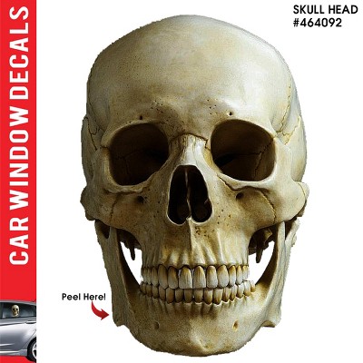 LEMONSODA Car Window Decal -  3D -  (Skull Head)