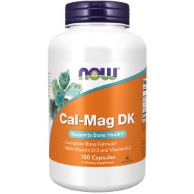 Cal-Mag DK by Now Foods  -  180 Capsule