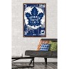Trends International NHL Toronto Maple Leafs - Maximalist Logo 23 Framed Wall Poster Prints - 2 of 4