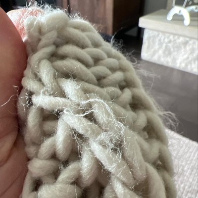 Chunky knit best sale blanket target