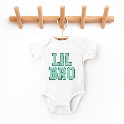 The Juniper Shop Lil Bro Distressed Baby Bodysuit