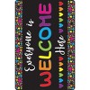 Smart Poly® Computer Mouse Pad, 8" x 10", Everyone is Welcome Here, Hearts, Pack of 10 - 3 of 3