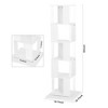 NicBex Bookshelf with Open Shelves,Rotating Bookshelf Storage Organizer for Bedroom,Living Room,Office - 3 of 4