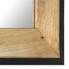 vidaXL Mirror 19.7"x19.7" Solid Mango Wood - 4 of 4