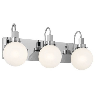 Kichler Lighting Hex 3 - Light Vanity in  Chrome