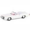 1976 Cadillac Eldorado Convertible White w/Red & Blue "The End of an Era 1916-1976" 1/64 Die Cast Model Car by Greenlight - 2 of 3