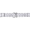 EVERLY JEWELRY | Sterling Silver 50ct TGW Cubic Zirconia Tennis Bracelet, 7.5 inch - 4 of 4