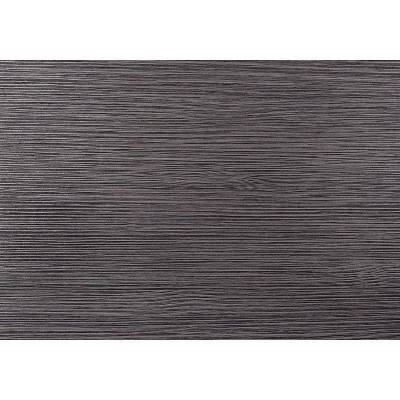 Contemporary Chrome and Gray Metal Rectangular Side Table
