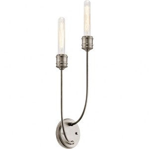 Kichler Lighting Hatton 2 - Light Sconce in  Classic Pewter - 1 of 2