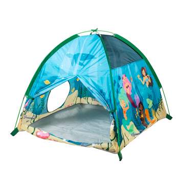 Exxel Outdoors Disney Kids 4 Piece Princess Camping Kit With Floorless Dome  Tent, Youth Sized Sleeping Bag, Backpack, And Led Flashlight : Target