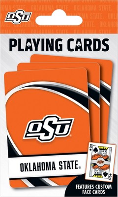 MasterPieces Officially Licensed NCAA Oklahoma State Cowboys Playing Cards - 54 Card Deck for Adults