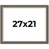 PosterPalooza | Weathered Black Picture Frame - UV Acrylic, Backing Board, Hanging Hardware Included - 2 of 4