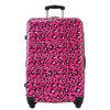 Aukfa 3-Piece Leopard Print Lightweight Hard Shell Expandable Luggage Set with TSA Lock, Available Sizes 20" 24" 28", Multi-Color - 3 of 4