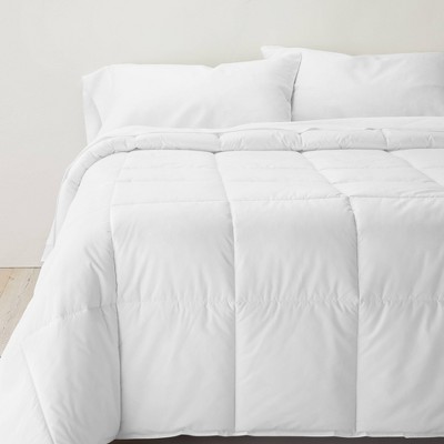 Cotton Sateen Down 300 Thread Count Comforter - Level 2 With 3m® Stain  Release : Target