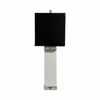 SAGEBROOK HOME 29" Crystal Table Lamp White/Black: UL Listed, Polyester Shade, E26 Socket - image 4 of 4