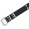 INSPIRE CHIC Women's Soft Faux Leather Belt Fashion Star Pinhole Decoration for Jeans Pants Dress - 2 of 4