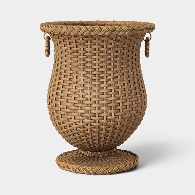 13"x21" Resin Wicker Outdoor Planter  - Threshold™ designed with Studio McGee
