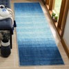 Lahome Abstract Ombre Plush Area Rug – Soft Gradient Accent with Non-Slip Backing - 2 of 4