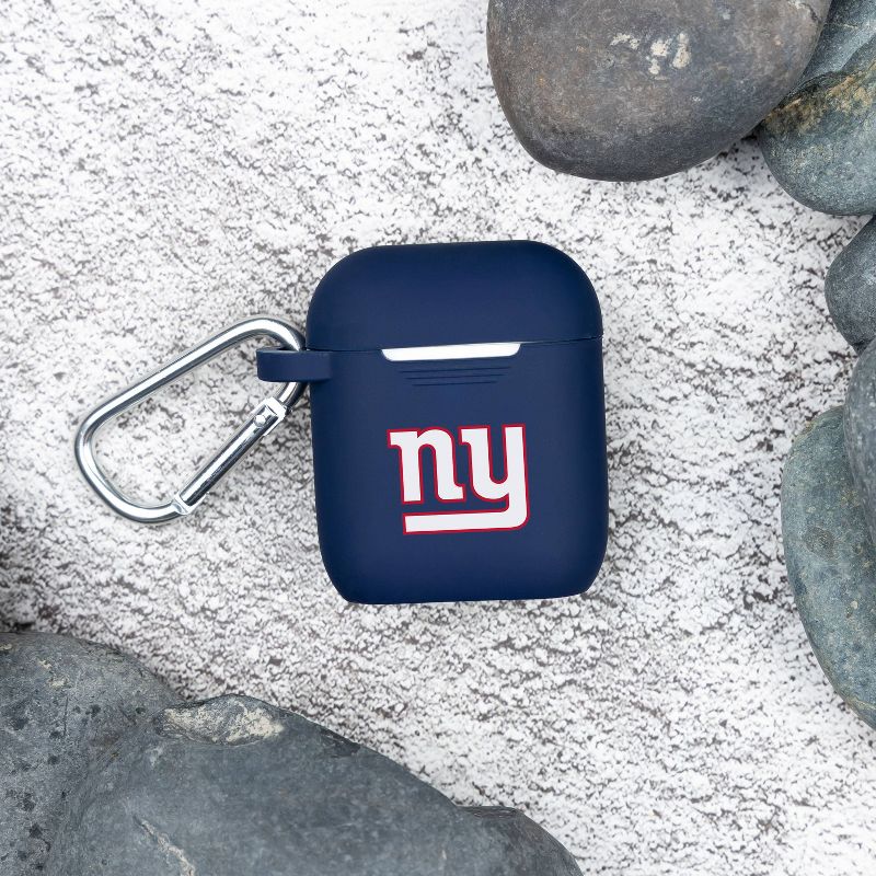 NFL New York Giants Silicone AirPods Case Cover, 3 of 4