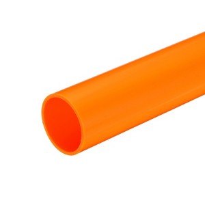 Unique Bargains Water Plumb DIY Crafts High Impact Rigid Round Pipes 8" Length - 1 of 4