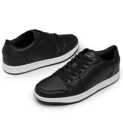 Мужские Alpine Swiss Nate Mens Fashion Sneakers Athletic Low Top Comfortable Tennis Shoes Black 10 M US — фото 4
