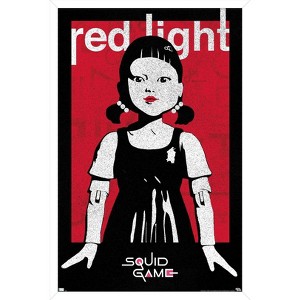 Trends International Netflix Squid Game - Red Light Framed Wall Poster Prints - 1 of 4