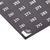 Stockroom Plus 4000 Piece Outdoor Number Stickers 1 to 500 for Bins, Helmets, Outdoor Supplies, Black and White - 4 of 4