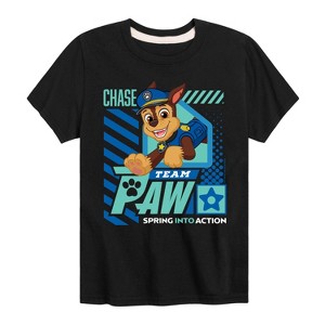 Boys' - Paw Patrol - Team Paw Chase Short Sleeve Graphic T-Shirt - 1 of 4