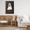 Stupell Industries Happy Howl-oween Ghost Dog Framed Giclee Art - 3 of 4