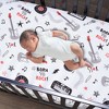 Lambs & Ivy Rock Star Musical Instruments 100% Cotton Fitted Crib Sheet - White - 2 of 4
