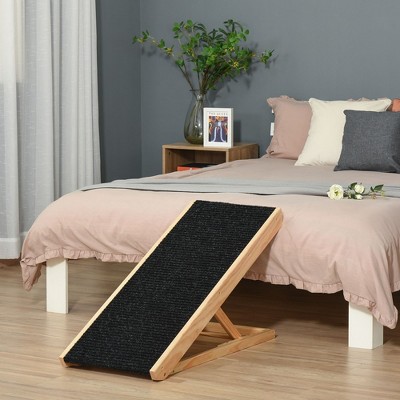 LOVMOR Height Adjustable and Foldable Elevated Pet Ramp for Dogs, Cats, Rabbits