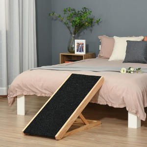 LOVMOR Height Adjustable and Foldable Elevated Pet Ramp for Dogs, Cats, Rabbits - 1 of 4