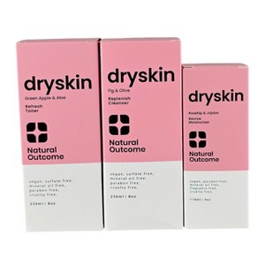 Nautral Outcome Dry Skin Daily Hydrating Kit - 8 oz - Quenched Skin is Happy Skin - 1 of 4