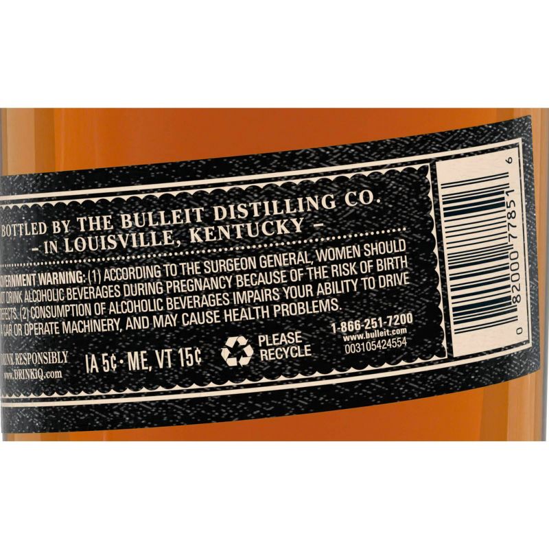 Bulleit Barrel Strength Bourbon 750ML, 3 of 10