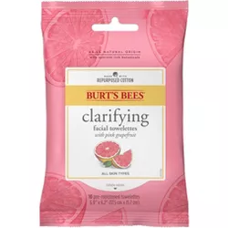 Burt's Bees Facial Cleansing Towelettes - Pink Grapefruit - 10ct