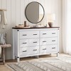 Dresser for Bedroom, Modern Dressers with Spacious Storage and Metal Handles - 4 of 4