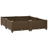 vidaXL Raised Bed 31.5"x31.5"x9.1" Polypropylene - 2 of 4